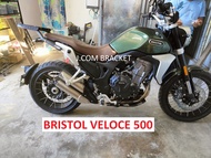 BRISTOL VELOCE 500 Original J.COM HEAVY DUTY TOP BOX BRACKET  AND SIDE PANNIER BRACKET