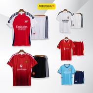 Arsenal Liverpool Manchester City Manchester United Real Madrid Home Jersey Set