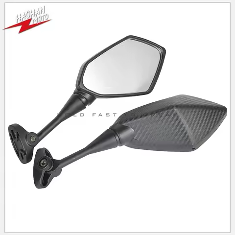 For Kawasaki Ninja 250 300 500 R ZX6R ZX9R ZX10R ZX14R Motorcycle Mirror Racing Sport Bike Rear View