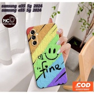 MAKMUR - Latest SAMSUNG A35 5G Case SAMSUNG A55 5G/ 2024 - Fashion Case CARTOON - Casing hp SAMSUNG 