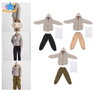 [Edstars] Male Action Figure Hoodie Ensemble Doll Hoodie Male Doll Clothes Action Figure Sweatshirt 