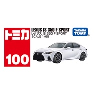 Tomica #100 Lexus IS 350 F Sport Scale 1/65 Takara Tomy Diecast Car (JP/CN)