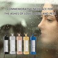 JJ* 3pcs Bottle Shape Keepsakes Pendants Jewelry Funeral Keepsakes Cremation for Daily Wear and Reme