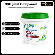 Obaproof 5kg All Purpose OSG Joint Compound Ready Mixed Simen Gypsum Board Wall Crack Repair Putty