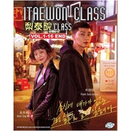 KOREAN DRAMA: ITAEWON CLASS 梨泰院CLASS VOL.1-16 END DVD + FREE GIFT