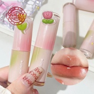 [cod] Mirror Lipstick Translucent Jelly Moisturizing Lip Women Watery Hydrate Lip Glass N5j0