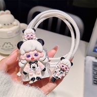 Fashion Pattern Set Charger Case Protector Set with Cable Protector for iP20W/18W Charger iP14 plus/