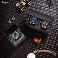 Embers手錶包1 2 3槽豪華真皮錶捲手錶收納盒旅行錶盒禮盒手錶袋