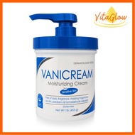 Vanicream Moisturizing Cream with Pump 453G | Cleanser | Sensitive Skin, Dermatologist Tested | Baby