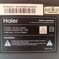 HAIER LE49F1000U Main Board T-Con Board Speaker