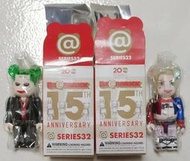 瀀 日空版 日版 be@rbrick 100% series32 32代 小丑 小丑女 隱藏版 合售