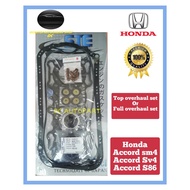 HONDA ACCORD SM4 2.0 CARBURETOR / INJECTION F20A SV4 F22A ENGINE TOP OR FULL OVERHAUL GASKET SET (CARBON)