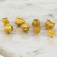 Loket/Pendant Design Hollow 5D Emas 916 Original Loket Emas 916 Hard Gold Loket Emas 916 Bajet