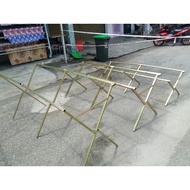 KAKI MEJA PASAR MALAM KAKI MEJA CHROME 6ft X 3ft MEJA PASAR MALAM