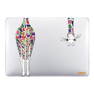 全城熱賣 - ENKAY Hat-Prince 森林系列筆記本保護殼 水晶殼 適用於MacBook Air 13.3 inch A1932 2018（長頸鹿）
