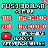 PUSH DOLLAR YOUTUBE ADSENSE 10-20$ -🎀Banyak stock-