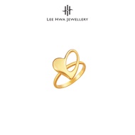 Lee Hwa Jewellery 916 Gold Adore Ring