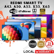 Redmi Smart TV HDR 4K UHD High Resolution Full HD A43/A50/A55/X55/X65