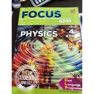 SPM PHYSICS (Used)  FORM 4 FOCUS REFERENCE BOOK KSSM
