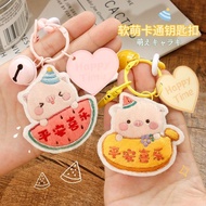 Cross stitch Cross stitch Cross stitch Beginner Small Schoolbag Pendant Handmade diy Keychain Self-E