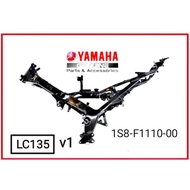 Body Frame Comp Yamaha LC135 V1 100% HLY Original Yamaha Rangka Chassis Chasis