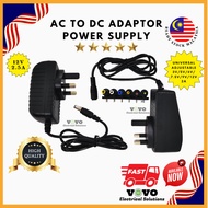 AC to DC Adapter Power Supply 3V 5V 6V 7.5V 9V 12V 2A 12V 2.5A AC to DC Adaptor Universal
