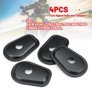4pcs Motorcycle Turn Signal Adapter Spacers Gasket For KAWASAKI Z250 Z300 Z750 Z800 Z1000 Z1000SX NI