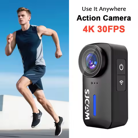 SJCAM C110 4K Action Camera with 135° Wide Angle f/2.0 Lens EIS Stabilization 1500MP Photos 200Min B