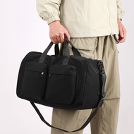 PENGHANTARAN TERUS DARI KILANG Foldable Travel Duffel Bag Sport Gym Bag Large Capacity Carry On Lugg