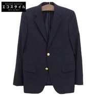 Beauty and Youth United Arrows by Traditional Gold Button Blazer/Jacket Men's Navy Blue Size 38