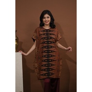 NONA RARA - Arina Sembagi Cirebon D0582, modern women's batik dress work clothes