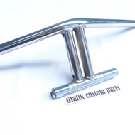 Custom chopper coper motorbike handlebars