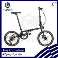 Element Troy Chameleon Series 8-Speed 16 Inch Folding Bike