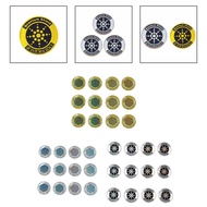 <BUTO> 12PCS Anti-radiation EMF Stickers Blocker Neutralization Shielding Protection