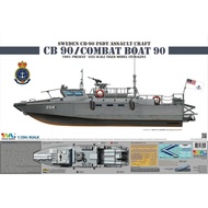 Tiger Model 1/35 6293 Sweden CB-90 FSDT Assault Craft CB 90/Combat Boat 90 1991-present