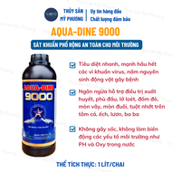 AQUADINE 9000 iodine phổ rộng chuyên xử lý môi trường dùng cho cá tôm lươn ếch baba Cửa hàng thủy sả