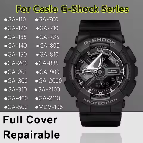 Screen Protector For Casio MDV-106 GA-110 GA-700 GA-800 GA-900 GA-2100 GA-2110 GA 120 735 810 200 30
