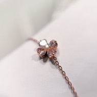 *春日新上* S925 幸運四葉草鑽石手鏈42AJB0134