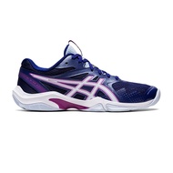 Asics รองเท้าแบดมินตันผู้หญิง Gel-Blade 8 | Dive Blue/White ( 1072A072-404 )