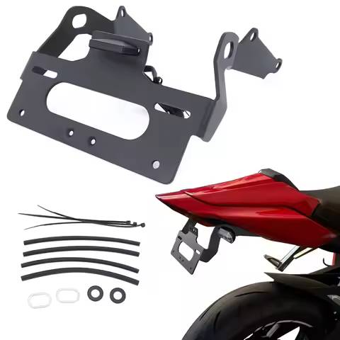 For Honda CBR650R CB650R 2021-2025 CB1000 Hornet 2025 License Registration Plate Holder Bracket Rear