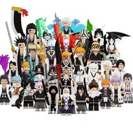 Anime BLEACH Action Figure Ulquiorra Cifer Kurosaki Ichigo Zaraki Kenpachi Aizen Sousuke Building Bl