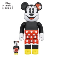 Bearbrick Minnie Mouse 100％ & 400％