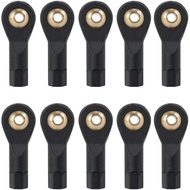 QUE-T 10pcs Pemegang Kepala Bola Tie Rod End M2 Ball Joint Linkage untuk Model Kereta, Lori, Bot RC 
