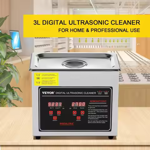 【Trending】TX 2L 3L 6L 10L 22L 30L Ultrasonic Cleaner Stainless Steel Portable Cleaning Washing Machi