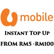 U-Mobile top up ~~ INSTANT RELOAD