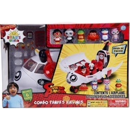 Jada Toys Ryan's World Combo Panda Airlines Playset, White, Large