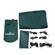 Oaktree Rain Fly Tarp Flysheet 3 x 3 Meters Includes Pegs & TALI