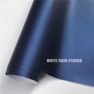 SKOTLET STIKER MOTOR BIRU NAVY METALIK DOFF BISA COD