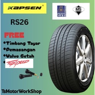 Tayar Kapsen RS26 ,Free Valve Getah Setiap 1Biji Pembelian Tayar