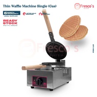 Fresco Thin Waffle Machine Single Gas